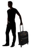 Lucas Ultra Lightweight Midsize Softside 24 Inch Expandable Luggage With Spinner Wheels (24In,