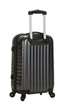 Rockland Melbourne 20 Inch Non-Expandable Abs Carry On, Carbon, One Size
