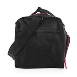 Fila Kelly 19-in Sports Duffel Bag, Black Fuchsia One Size