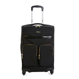 Kipling Women'S Ronan Carry-On Wheeled Luggage One Size Black Patent Combo