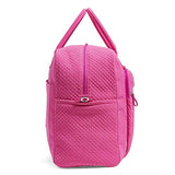 Vera Bradley Iconic Grand Weekender Travel Bag, Microfiber, Rose Petal