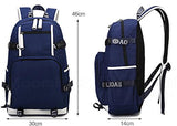 Siawasey Durarara!! Project Cosplay Luminous Bookbag Backpack Shoulder Bag School Bag