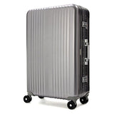 Enkloze Blade X Aluminum Suitcase - 4 Wheel Spinner 100% Aluminum TSA Approved (Medium - 25",