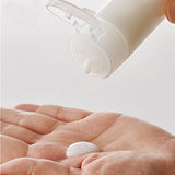 Travel Size Plastic Empty Squeeze Bottles, 30ml (1 oz) Pack of 6 Liquid Containers with Labels