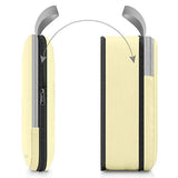 Gonex Compression Packing Cubes,3pcs L+M+S Expandable StorageTravel Bags Luggage Organizers(Beige)