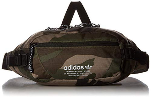adidas Originals Utility Crossbody Bag, Olive Cargo Aw Camo, One Size
