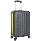 Ben Sherman Leicester 20" Hardside 4-Wheel Spinner Carry-on Luggage, Charcoal