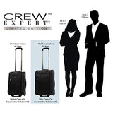 Travelpro Crew Expert Max Carry-on Expandable Rollaboard, Jet Black