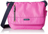 Vera Bradley Women's Lighten Up Laptop Messenger, Bright Orchid
