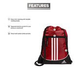 adidas Unisex Alliance II Sackpack, Team Power Red, ONE SIZE