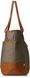 Hartmann Herringbone Luxe Softside Shoulder Bag, Terracotta Herringbone, One Size