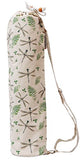 Watercolor Dragonfly Pattern Printed Canvas Yoga Mat Bags Carriers Was_41
