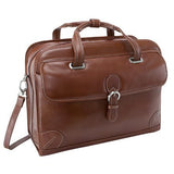 Siamod Carugetto Wheeled 17" Laptop Bag - Cognac