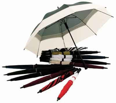 Windbrella Products Coro. 62-inch Golf Umbrella-Burgundy& Cream 10062BUCR