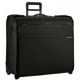 Briggs & Riley Baseline-Softside Carry-On 2-Wheel Wardrobe Bag, Black, One Size