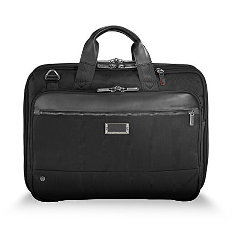 Briggs & Riley @Work Medium Expandable Briefcase, Black