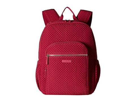 Vera Bradley Women's Iconic Campus Backpack Passion Pink One Size