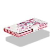 Galaxy S9 Plus Wallet Case PU Leather Kickstand Magnetic Closure Card Slot Holder Flip Case for