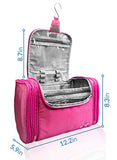 TRAVANDO XXL Toiletry Bag for Women"MAXI" with Hanging Hook - Large Wash Bag - Many Pockets - Travel Set, Travel Toiletry Kit Cosmetics Makeup Big Toilet Organizer Suitcase Luggage