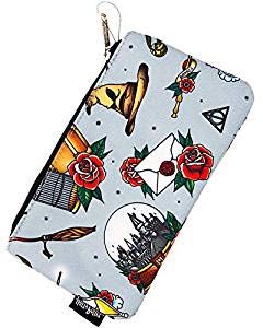 Loungefly x Harry Potter Relics Character Print Coin Cosmetic Bag Pencil Case