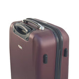 Viaggi Positano Hardside Spinner Carry-On, Burgundy, One Size