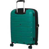 IT Luggage 29.5" Asteroid 8-Wheel Hardside Expandable Spinner, Rose Red