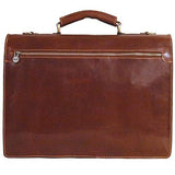 Floto Luggage Novella Briefcase, Brown, One Size