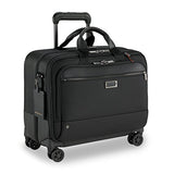 Briggs & Riley @work Large Spinner Briefcase (BLACK, FREE MONOGRAMMING)