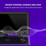 ieGeek 11.5" Portable DVD Player with SD Card/USB Port, 5 Hour Rechargeable Battery, Eye-protective Screen, Support AV-IN/ OUT, Region Free, Purple