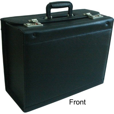 Amerileather Leather Pilot Case,Black,US