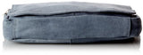 David King & Co. Porthole Briefcase Distressed, Grey, One Size