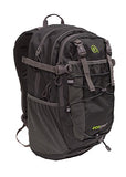 EcoGear Grizzly, Eco Friendly Laptop Travel Backpack, Asphalt One Size
