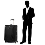 Travelpro Luggage Crew 11 29" Expandable Spinner Suitcase with Suiter, Black