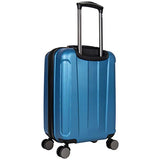 Kenneth Cole Reaction Continuum Hardside 8-Wheel Expandable Upright Spinner Luggage, Vivid Blue, 3-Piece Set (20", 24", & 28")