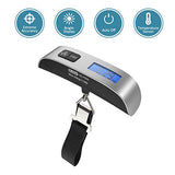 [Backlight Lcd Display Luggage Scale]Dr.Meter 110Lb/50Kg Electronic Balance Digital Postal