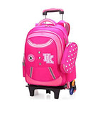 Lyln Kids Rolling Backpack School Climbing Stairs Trolley School Bags With Pencil Case