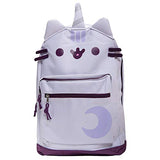 Pusheen The Cat Pusheenicorn Unicorn Backpack Standard Size Backpack for Girls Everyday Use- White