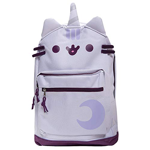Pusheen The Cat Pusheenicorn Unicorn Backpack Standard Size Backpack for Girls Everyday Use- White