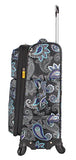 Lucas Printed Softside 28" Large Lightweight Expandable Luggage With Spinner Wheels (28In, Diva)