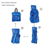 HEXIN Rated 25L Water Risistant Durable Matching Backpack Handy Daypack Blue