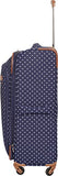 Jessica Simpson Social Lite Expandable Spinner, 25", Navy