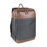 Cloe Uomo Water Resistant Laptop Backpack in Brown Color