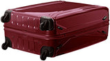 Zero Halliburton Air Ii 26 Inch 4 Wheel Spinner Travel Case, Red, One Size