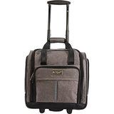 Original Penguin Men'S Ethan Wheeled Under The Seat Carry On Bag, Grey Crosshatch