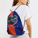 Florida Gators University Drawstring Strap Pack School Backpack String Sack Bag Sports Gym For Men Women
