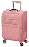 London Fog Calypso 20" Expandable Spinner, Pink