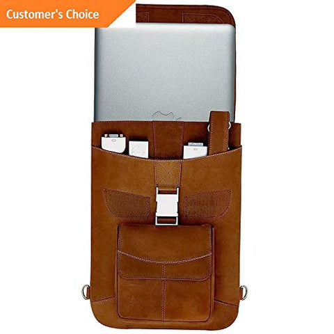Sandover MacCase Premium Leather 13 MacBook Pro TB Flight Business Laptop Backpack NEW | Model LGGG