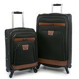 Luggage Premise 2 Piece Set Expandable Suitcase With Spinner Wheels