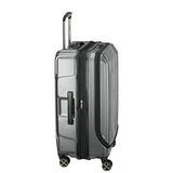 DELSEY Paris Luggage Cruise Lite Hardside 2.0 25" Checked Lightweight Suitcase, Platinum