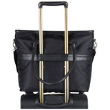 Kenneth Cole Reaction Twill with Quilted Chevron 15” Laptop Tote Black One Size